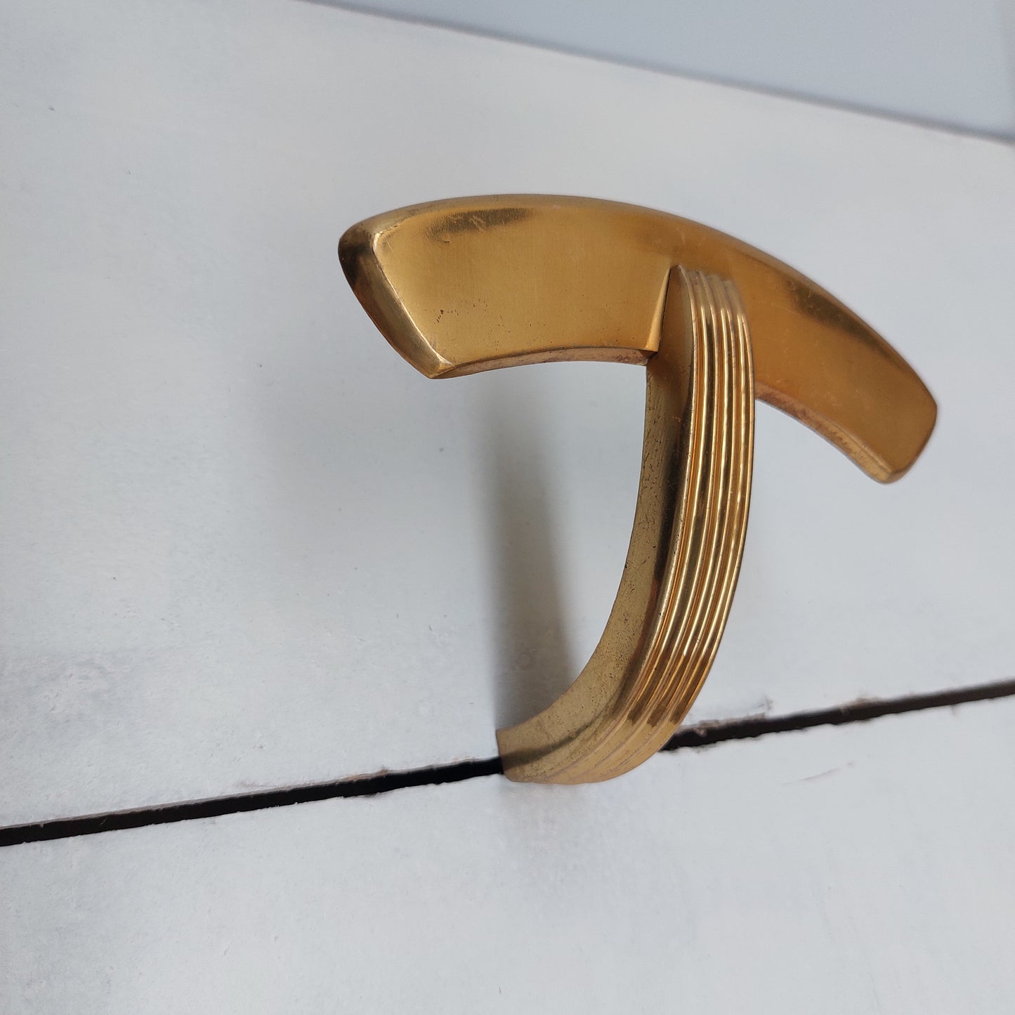 1950s brass handles