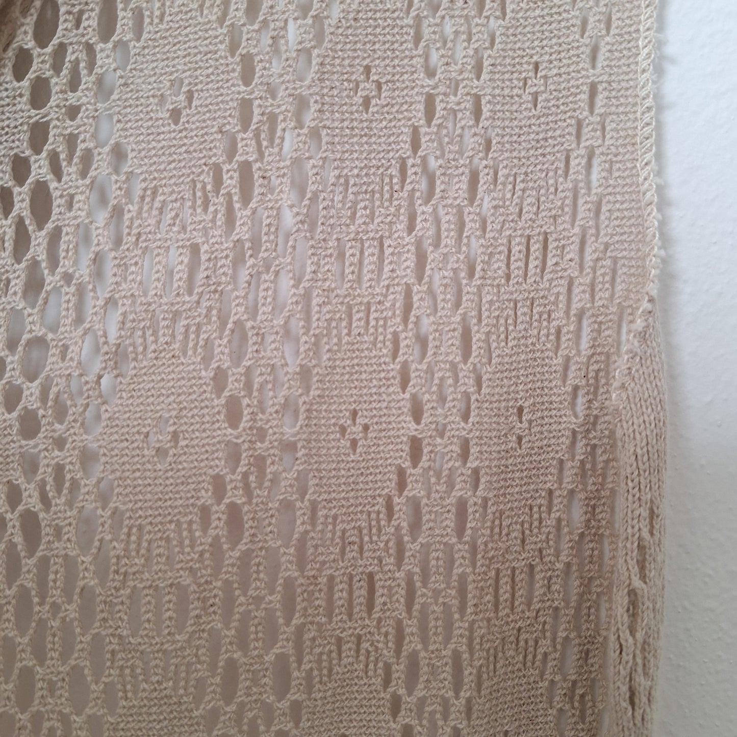 Copriletto in cotone fatto a mano