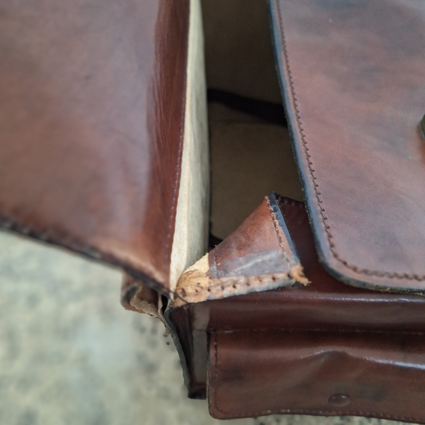 Borsa da medico rigida anni '70