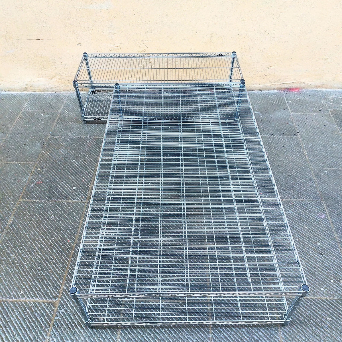Rete letto in filo industriale originale Metro anni'90