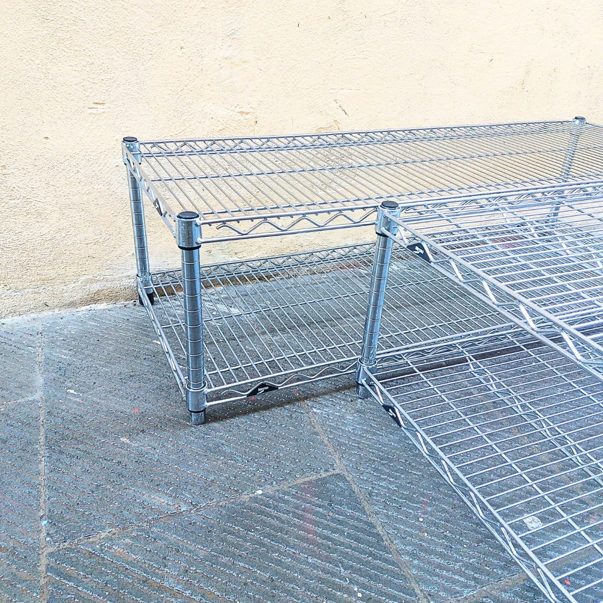 Rete letto in filo industriale originale Metro anni'90