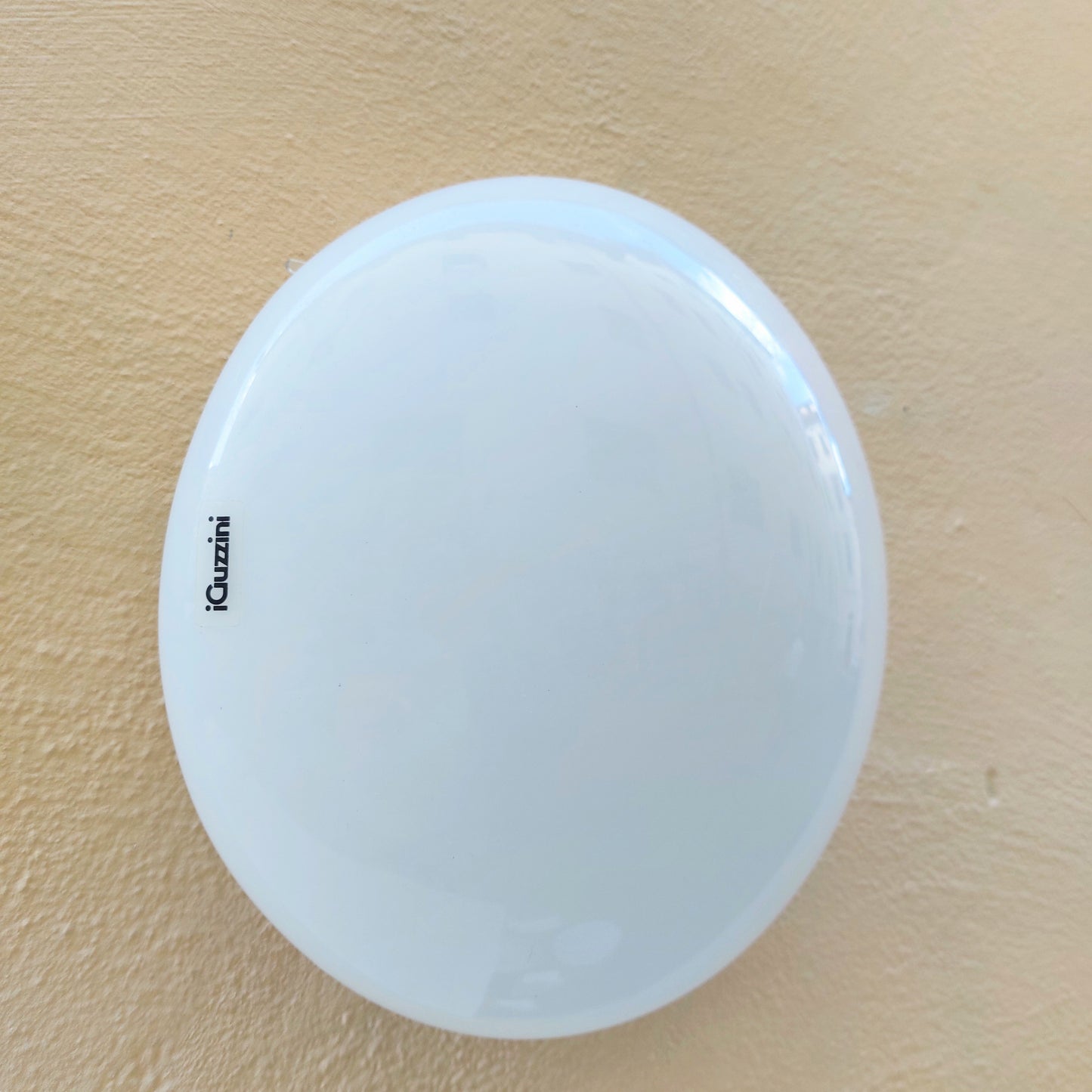 Piccola lampada da parete rotonda, Guzzini, Italia, anni '80. Nuova
