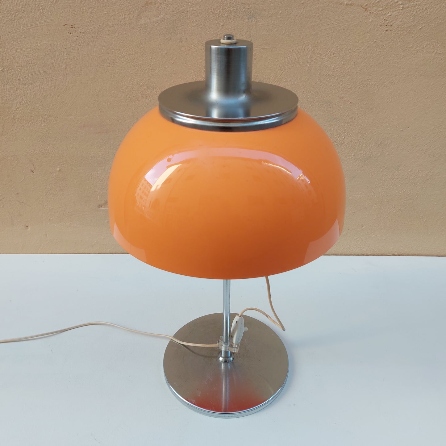 Lampada da tavolo Faro di Guzzini, Italia, Space Age, anni '70