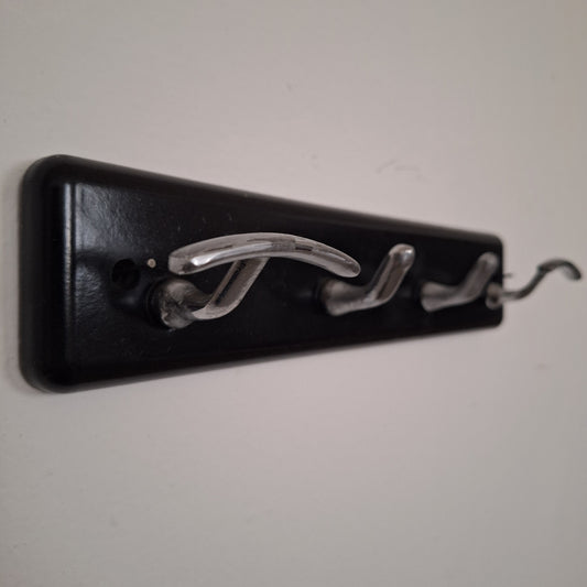 Attaccapanni nero anni '70