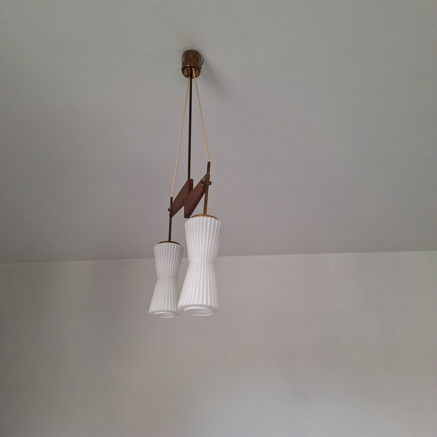 Lampadario Stilnovo anni '60 in stile scandinavo