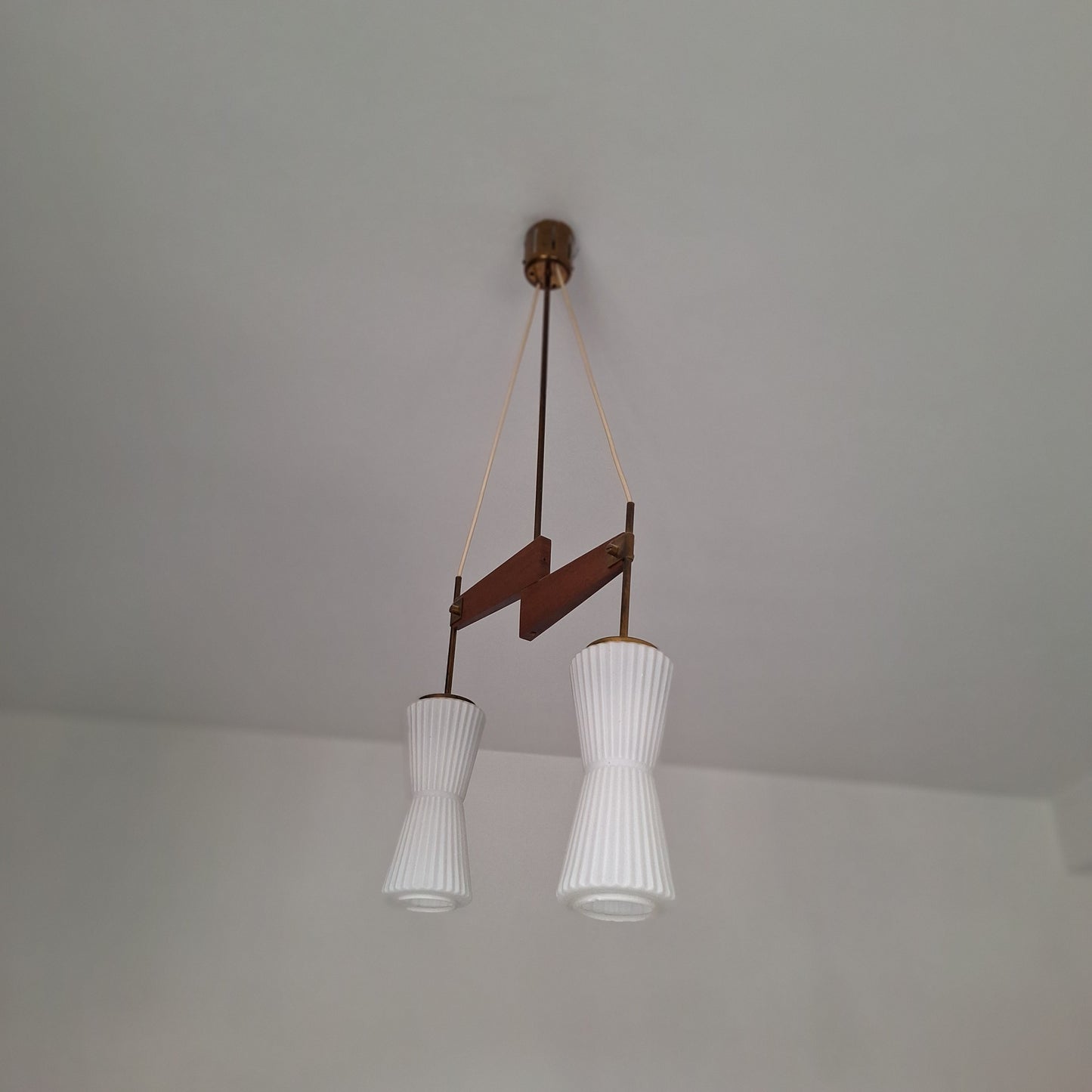 Lampadario Stilnovo anni '60 in stile scandinavo