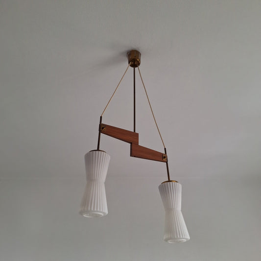 Lampadario Stilnovo anni '60 in stile scandinavo