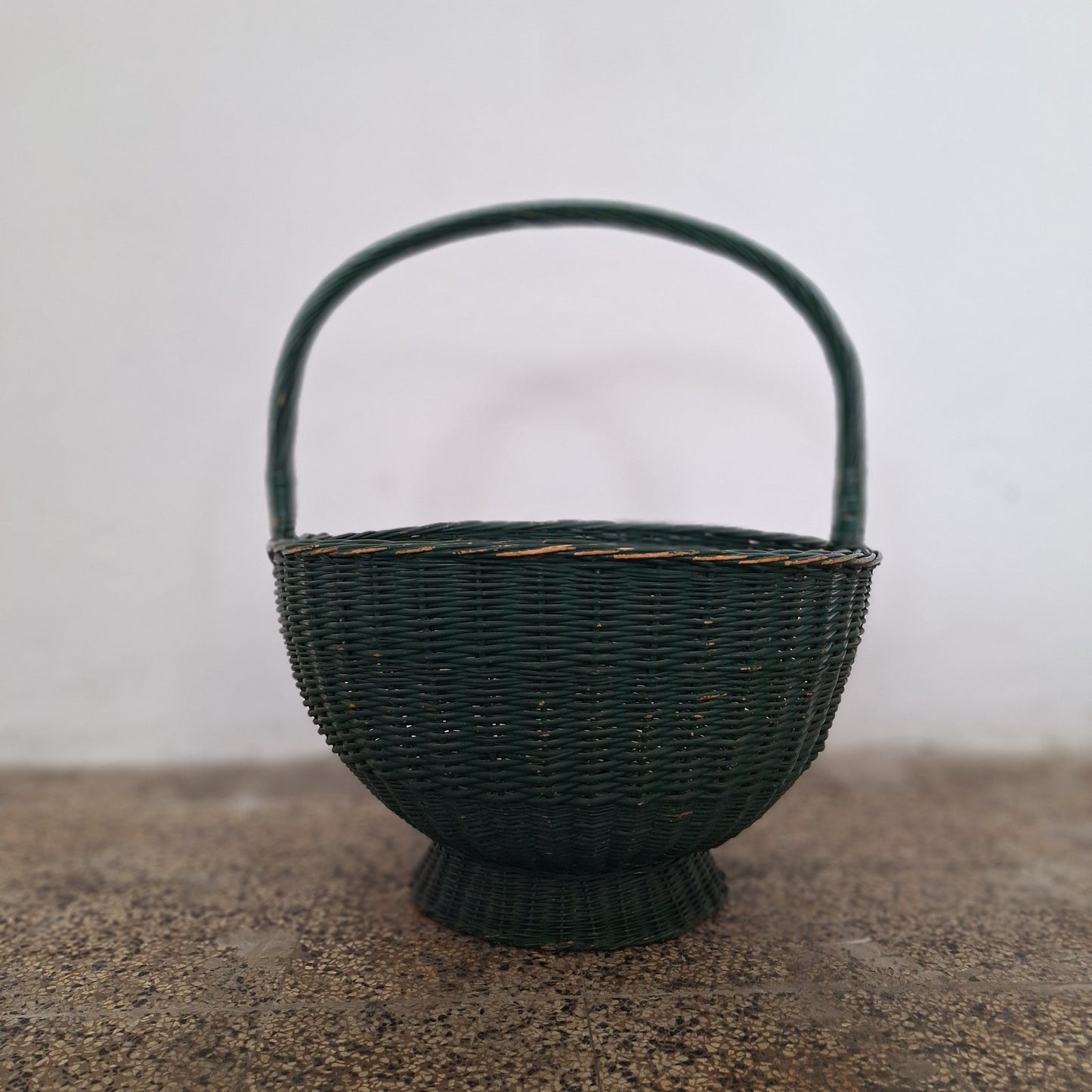 Cesto in vimini vintage