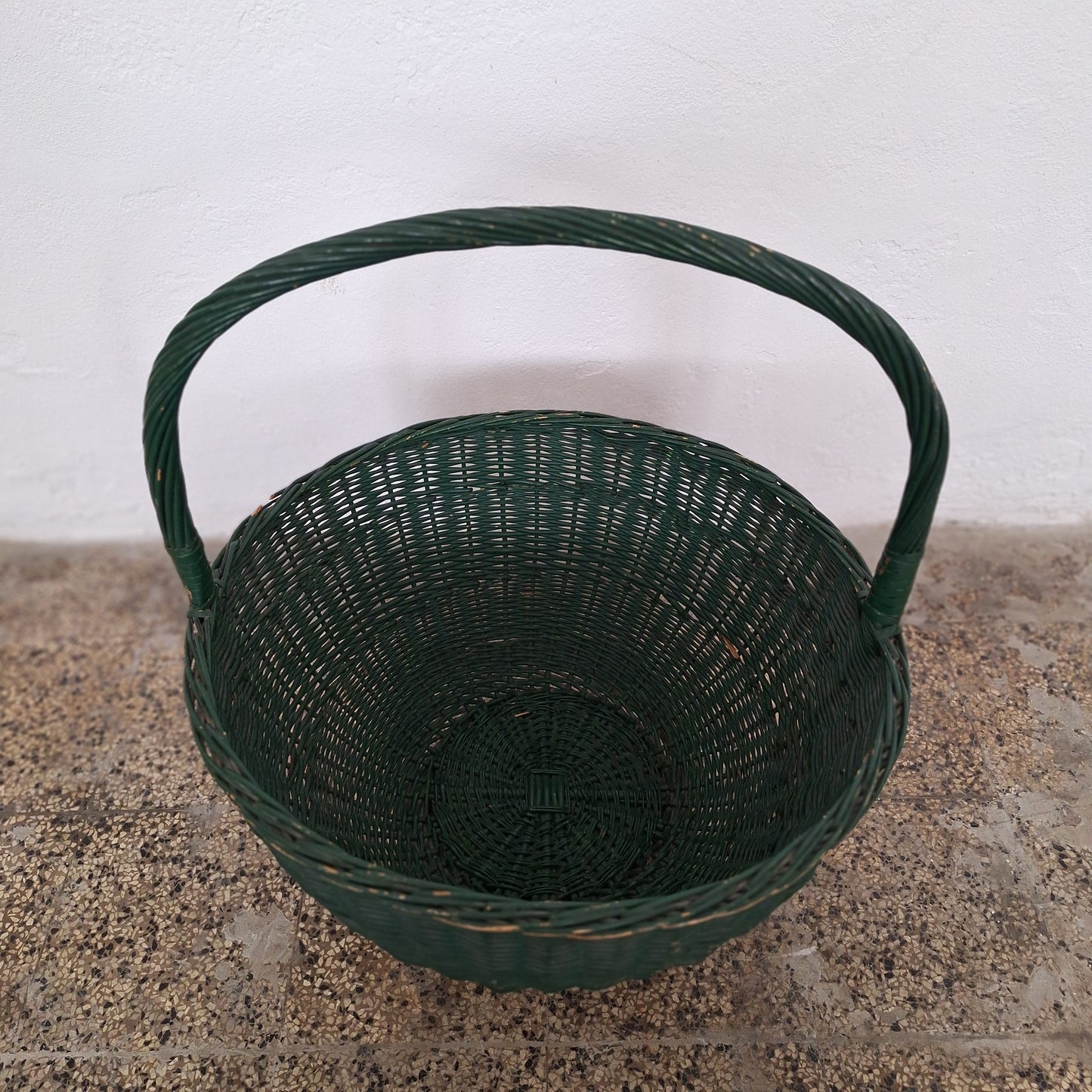 Cesto in vimini vintage