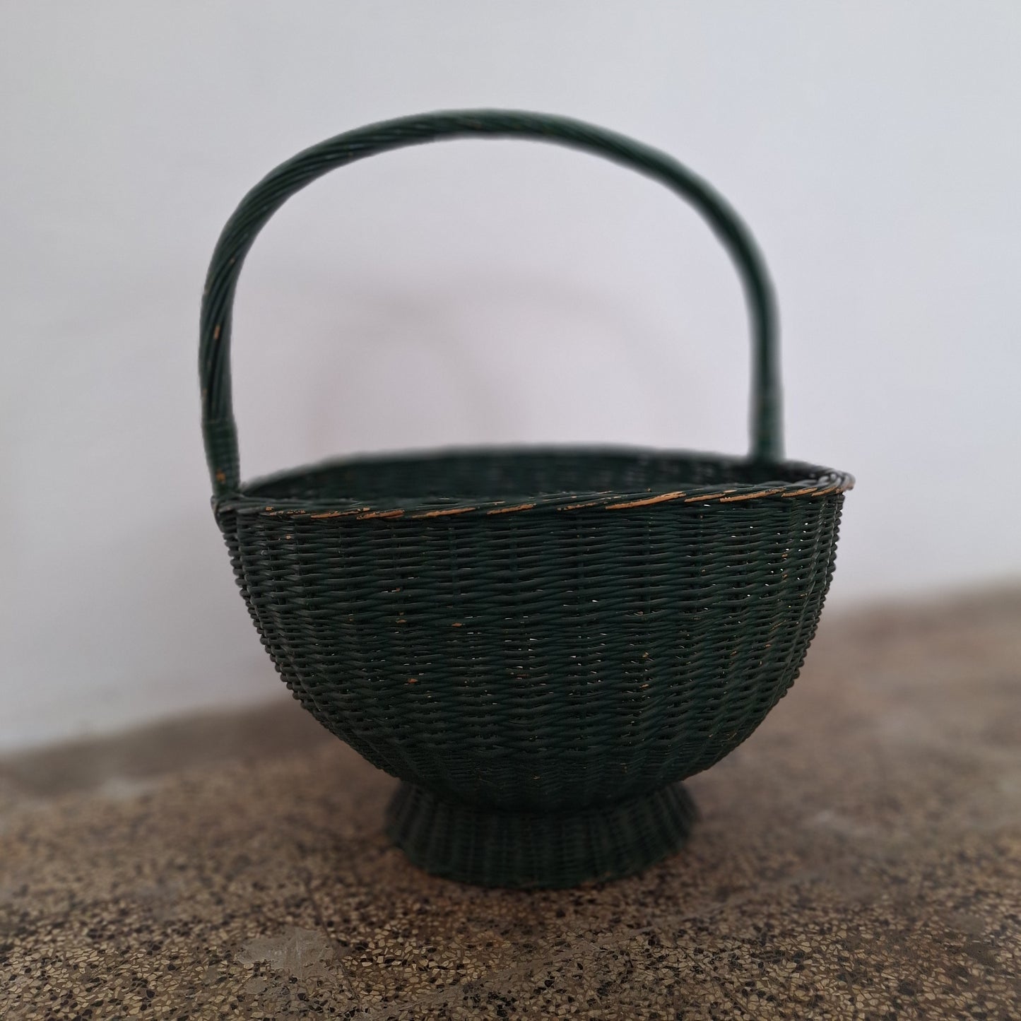 Cesto in vimini vintage