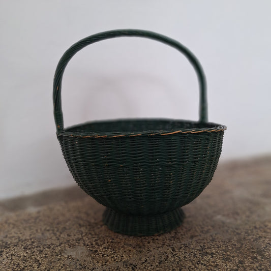 Cesto in vimini vintage