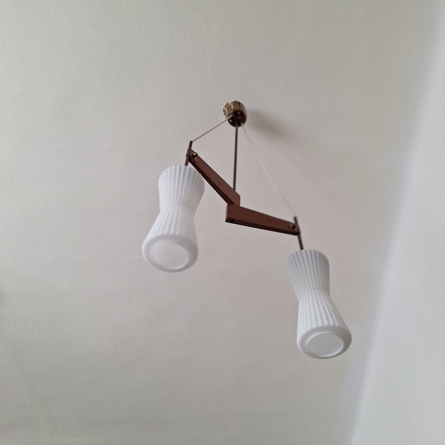 Lampadario Stilnovo anni '60 in stile scandinavo