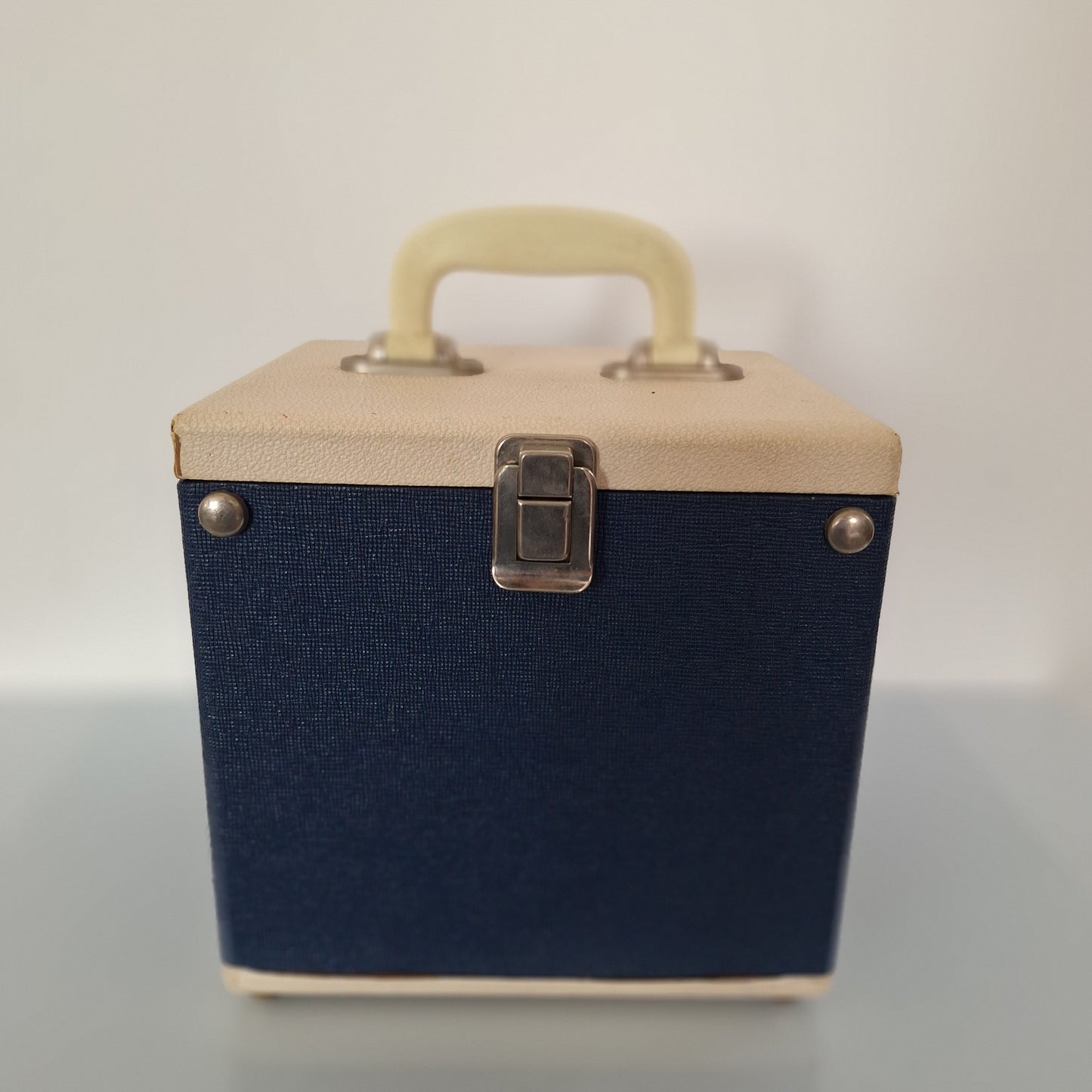 Valigetta porta dischi anni '60 per vinili a 45 giri