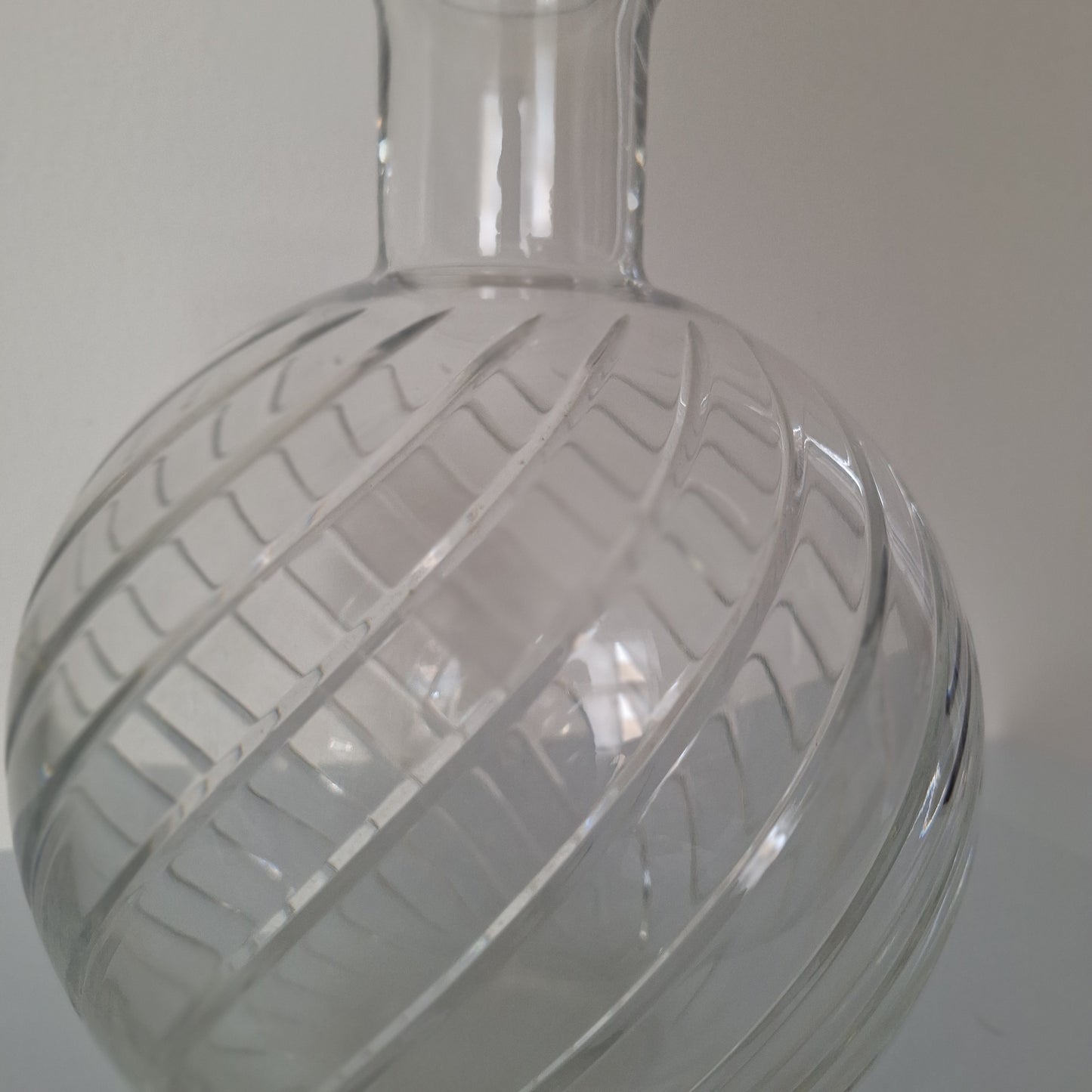 Vaso in cristallo Baccarat anni '70