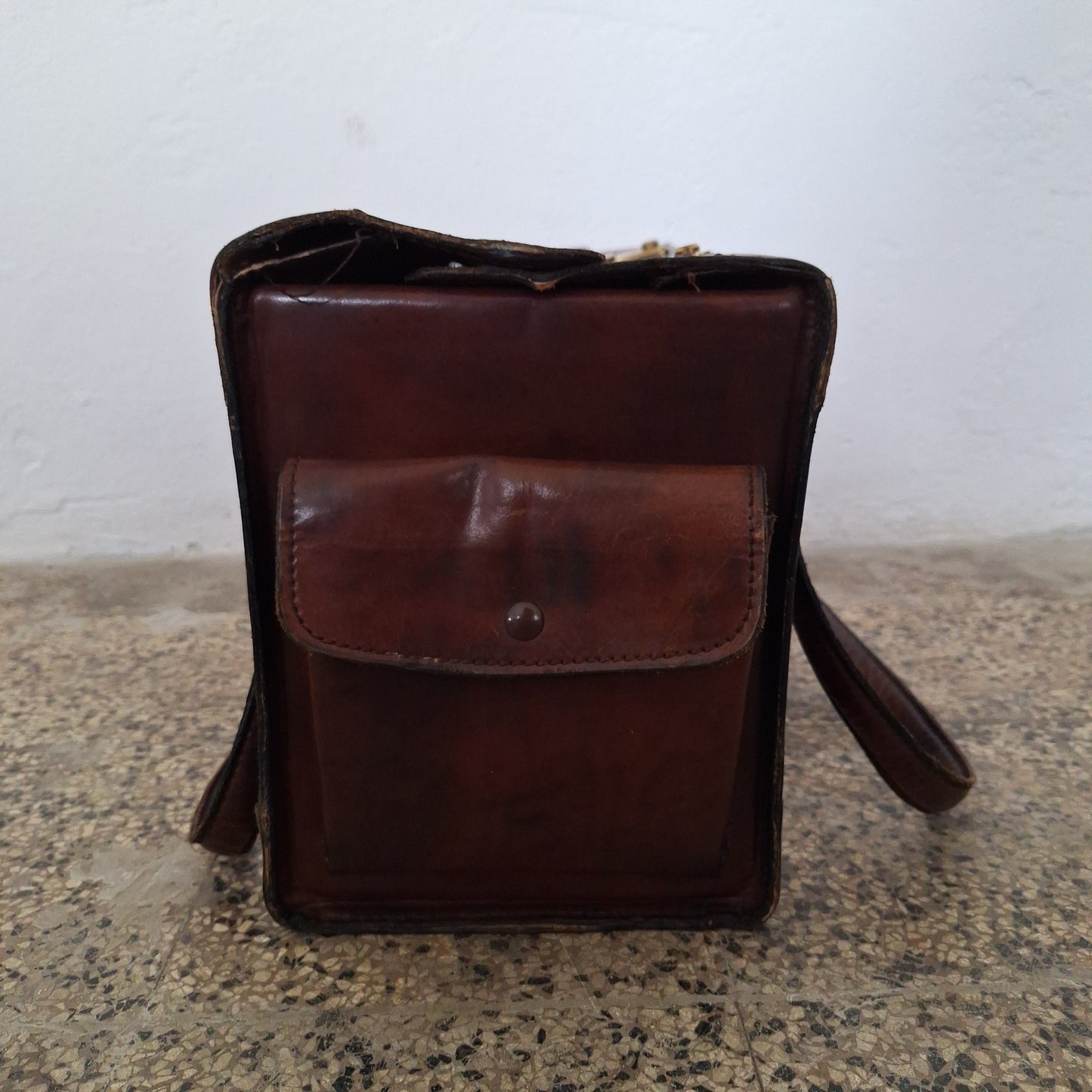Borsa da medico rigida anni '70