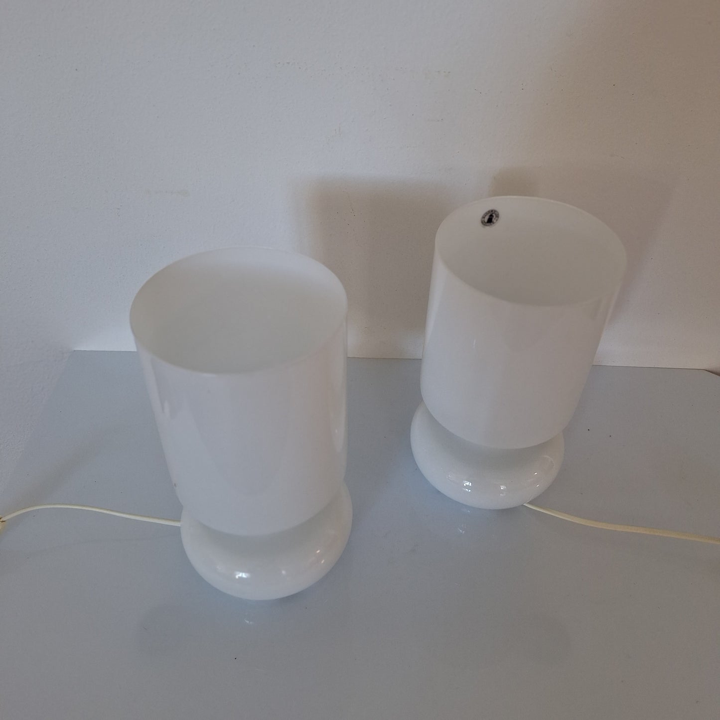 Coppia di lampade da tavolo IKEA "Lykta" anni '90