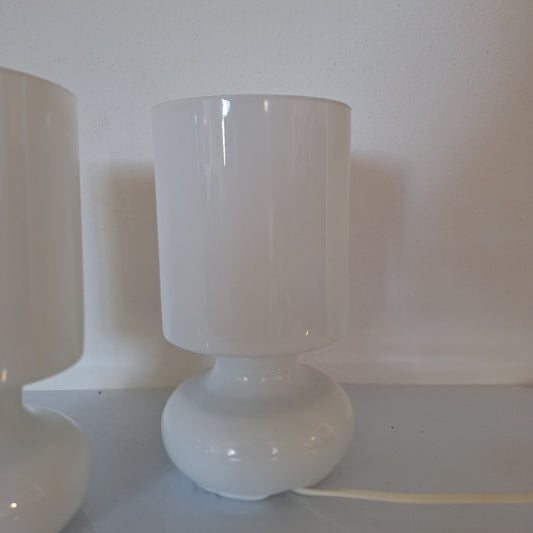 Coppia di lampade da tavolo IKEA "Lykta" anni '90