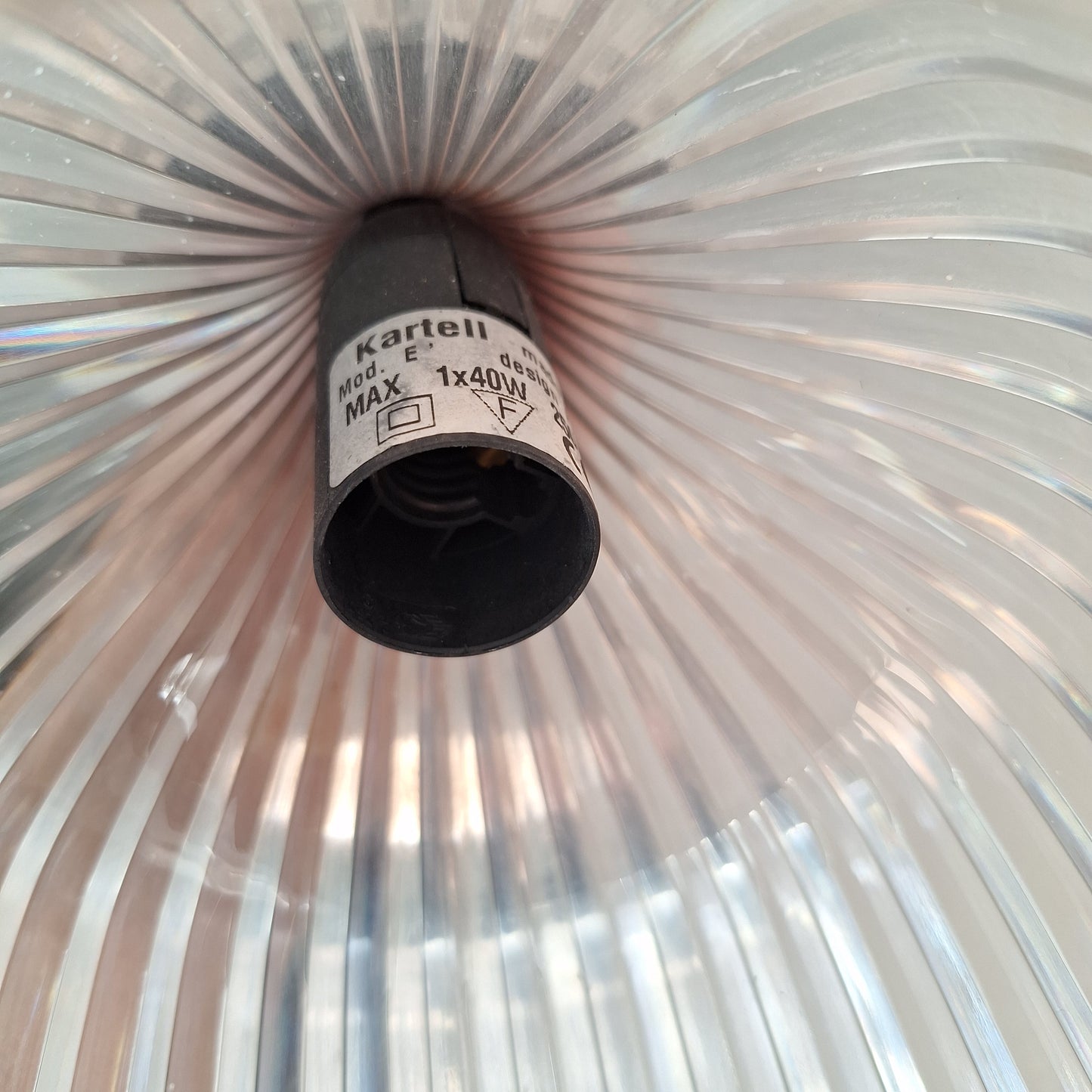 Coppia di lampade applique Kartell "É" anni 2000