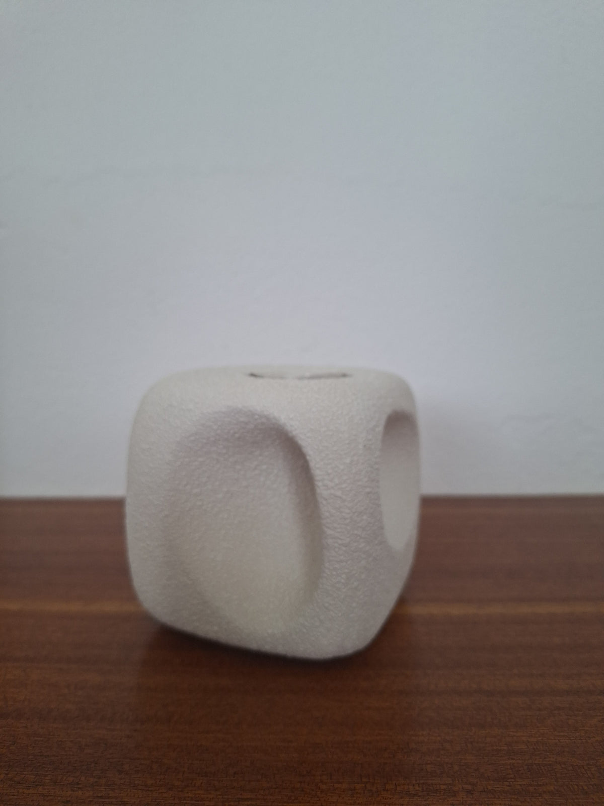 Portapenne/Vaso scultoreo in ceramica di Roberto Rigon anni '70