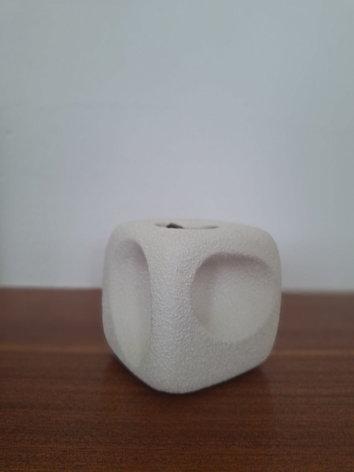 Portapenne/Vaso scultoreo in ceramica di Roberto Rigon anni '70