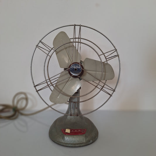 Ventilatore da tavolo VAMA Milano in metallo anni '50-'60