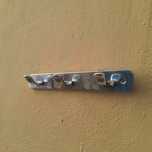 Attaccapanni in acciaio vintage